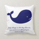 Recherche de petite baleine coussins Océan