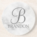 Recherche de marble coasters dessous de verres Initial