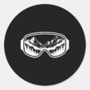 Recherche de lunettes de ski autocollants Aventure