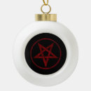 Recherche de satanique ornements Rouge