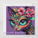 Recherche de grand oeil vœux cartes Chat