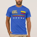 Recherche de drapeau la colombie tshirts Couleurs
