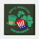 Recherche de symbole irlandais magnets Shamrock