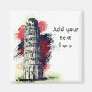 Recherche de tour de pise magnets Voyage
