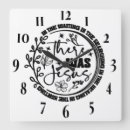 Recherche de spirituelle horloges Jésus