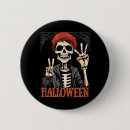 Recherche de nuit de halloween badges Octobre