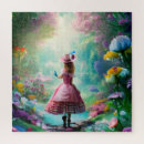 Recherche de alice au pays des merveilles puzzles Rose