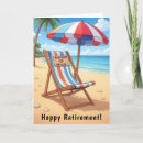 Recherche de chaises de plage vœux cartes Retraite