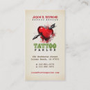 Recherche de coeur de tatouage cartes visite Urbain