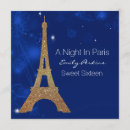 Recherche de tour eiffel élégant invitations Fête