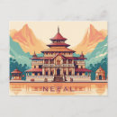 Recherche de népal cartes postales Illustration