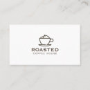 Recherche de spécialité cartes visite Café