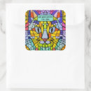 Recherche de couleurs vibrantes autocollants Couleurs arc en ciel