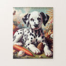 Recherche de dalmate puzzles Chiot