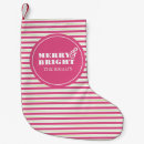 Recherche de unique chaussette de noël Rose
