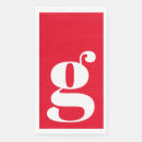 Recherche de noël serviettes Monogrammé