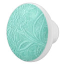 Recherche de vert clair boutons et poignées de porte Turquoise