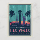 Recherche de las vegas vintage cartes postales Classique