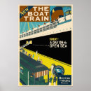 Recherche de voyage de train posters Bateau