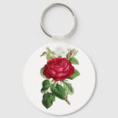 Recherche de rose rouge simple porteclés Romantique