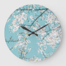 Recherche de fleurs de cerisier horloges Motif