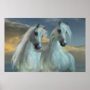 Recherche de jument posters Blanc