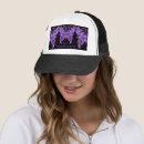 Recherche de noir et pourpre casquettes Pour elle