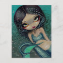 Recherche de mermaid cartes postales Bulles