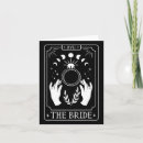 Recherche de princesse gothique vœux cartes Équipe de mariée
