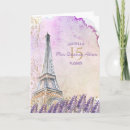 Recherche de paris quinceanera invitations Tour eiffel