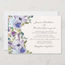 Recherche de bleu lavande mariage invitations Boho