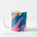 Recherche de peinture abstraite colorée tasses Acrylique