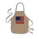 Recherche de juillet enfant tabliers Drapeau américain