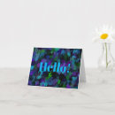 Recherche de couleurs paon vœux cartes Violet