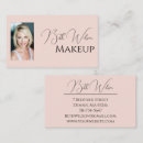 Recherche de affaires de maquilleur cartes visite Salon de beauté