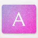 Recherche de rose violet tapis souris Monogramme