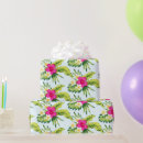 Recherche de motif hawaïen papier cadeau Fleurs tropicales
