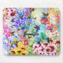 Recherche de colibris tapis souris Rose