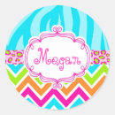 Recherche de pink zebra autocollants Monogramme