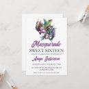 Recherche de mascarade invitations Mardi gras  d'anniversaire