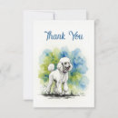 Recherche de caniche blanc vœux cartes Chien