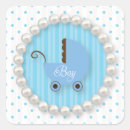 Recherche de points de polka autocollants De baby shower