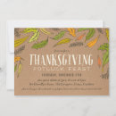 Recherche de dîner de thanksgiving invitations Action de grâce