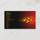 Recherche de flammes rouges cartes visite Orange