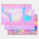 Recherche de anniversaire girly papier cadeau Glacer