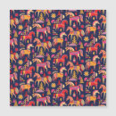 Recherche de cheval abstrait cartes postales Illustration