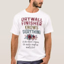 Recherche de drywall tshirts Finisseur de mur sec