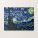 Recherche de peinture de van gogh puzzles Nuit étoilée