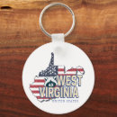 Recherche de la virginie occidentale porteclés Usa