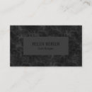 Recherche de luxueux cartes visite Noir